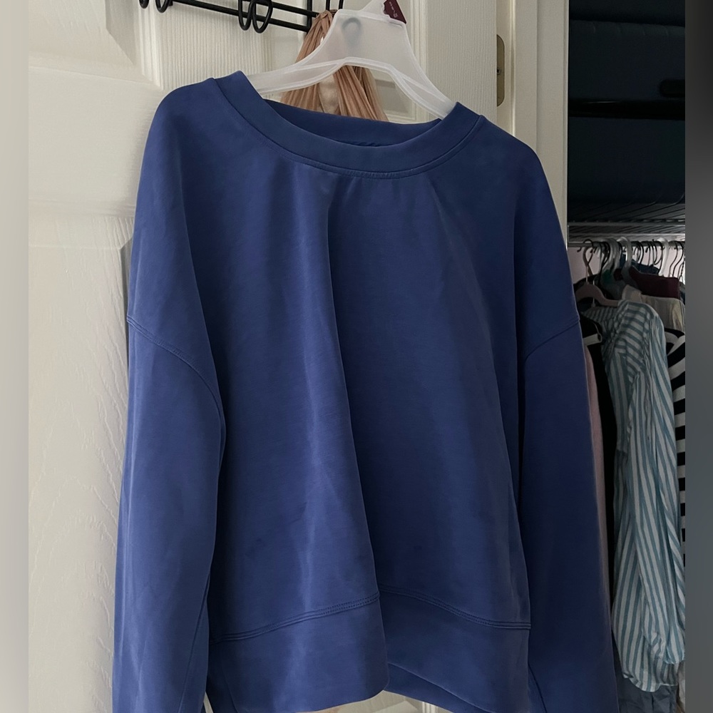 Lululemon Athletica Tops | Lululemon Perfectly Oversized Softstreme Crewneck